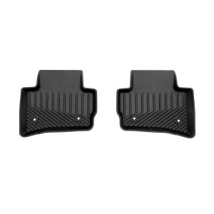 Land Rover Range Rover Velar 3D Floor Mats - Second Row - Omac - Texan Premium TPE - Black - 2018-2025